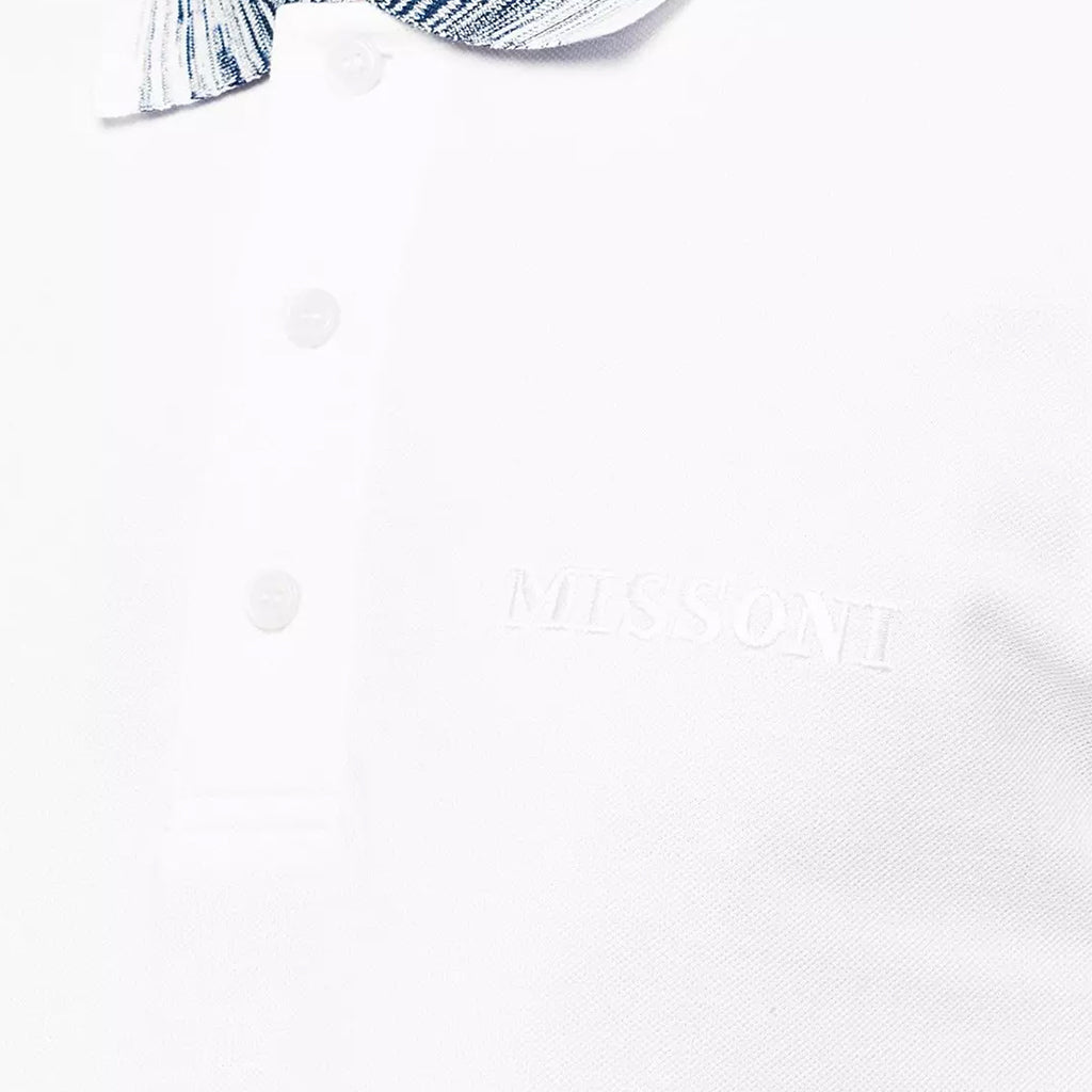 Missoni Slub Collar Polo ShirtPolosMissoniDPUS Designer Outlet8051575611230MultiSMissoni Slub Collar Polo Shirt