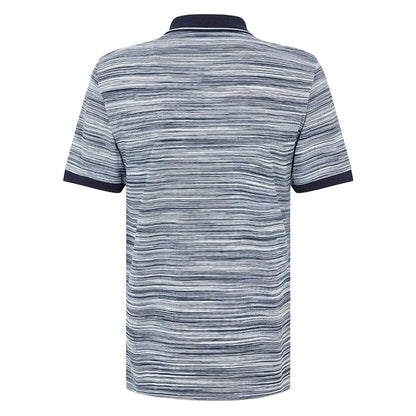 Missoni Striped Contrast Collar Polo Shirt Space DyedT-ShirtMissoniDPUS Designer OutletUC22W201-BJ001G-F701A-S8051575599378Navy/WhiteSMissoni Striped Contrast Collar Polo Shirt Space Dyed
