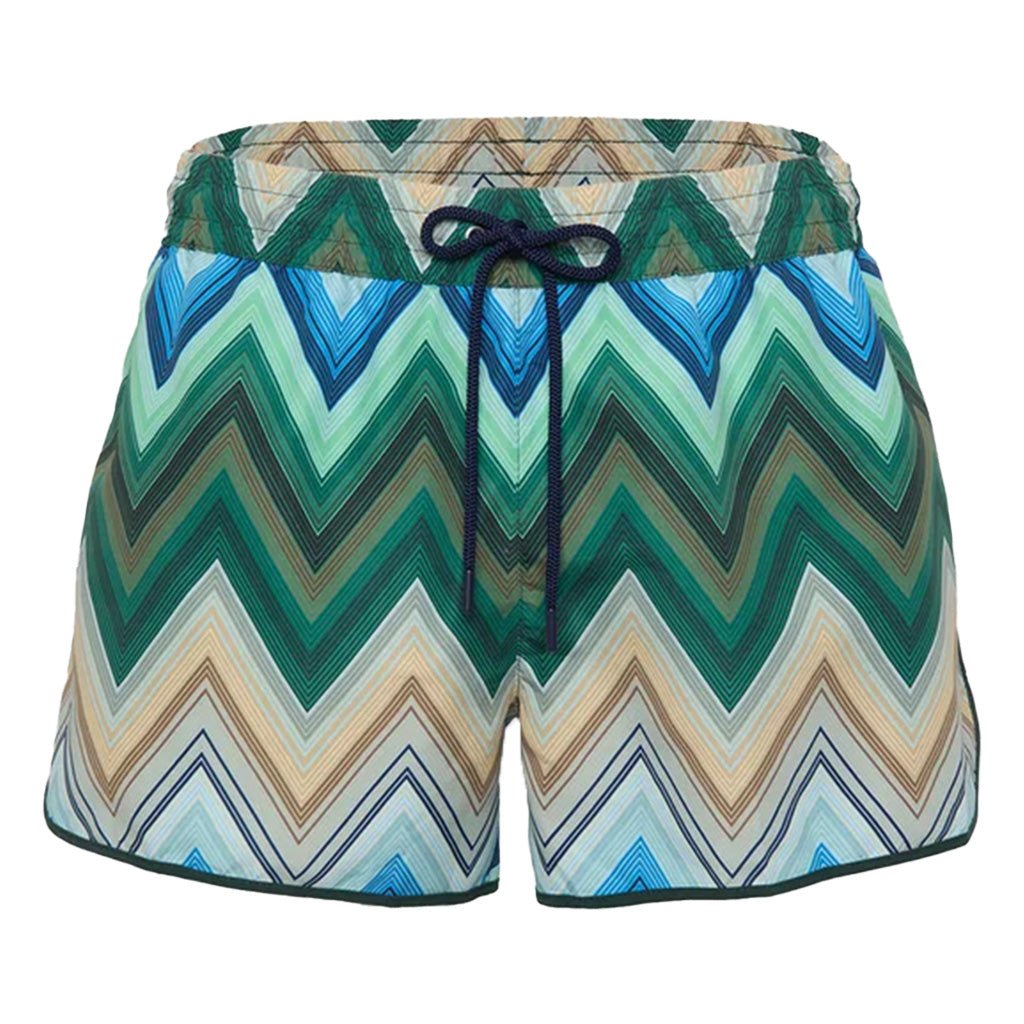 Missoni Zig Zag Printed Swim ShortsSwimshortsMissoniDPUS Designer Outlet8053147215174GreenMMissoni Zig Zag Printed Swim Shorts