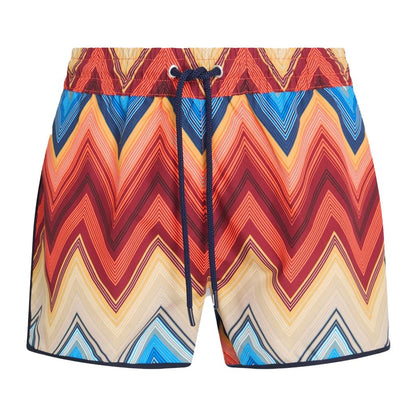 Missoni Zig Zag Printed Swim ShortsSwimshortsMissoniDPUS Designer Outlet8053147492889OrangeLMissoni Zig Zag Printed Swim Shorts