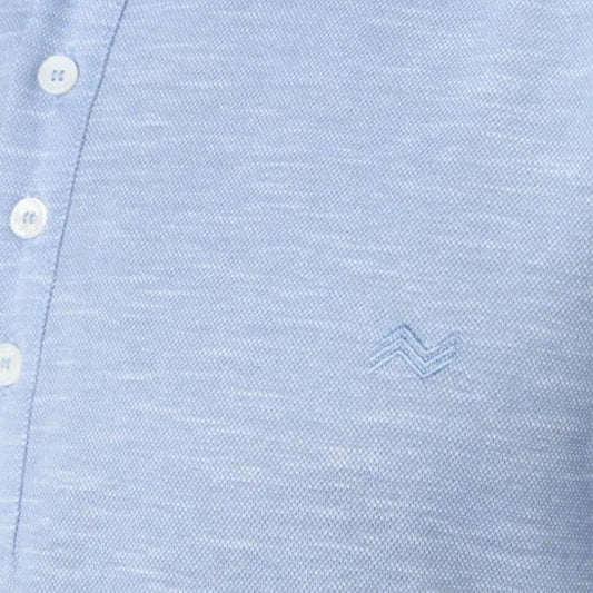 Missoni Zigzag Embroidery Slub Polo ShirtPolosMissoniDPUS Designer OutletUS25S20B-BJ00MR-S72IZ-M8053147501284BlueMMissoni Zigzag Embroidery Slub Polo Shirt
