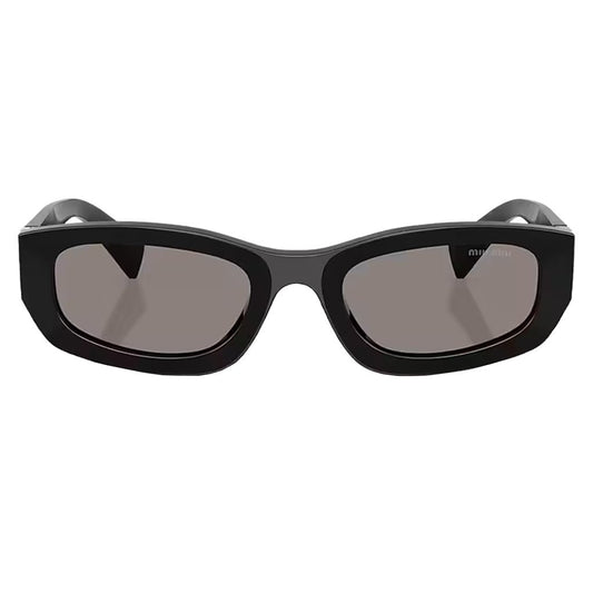 Miu Miu Glimpse Oval SunglassesSunglassesMiu MiuDPUS Designer Outlet080562628927018056262892701BlackMiu Miu Glimpse Oval Sunglasses
