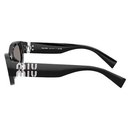 Miu Miu Glimpse Oval SunglassesSunglassesMiu MiuDPUS Designer Outlet080562628927018056262892701BlackMiu Miu Glimpse Oval Sunglasses
