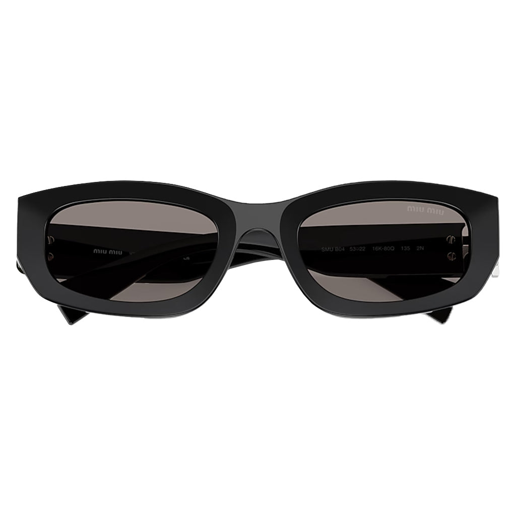 Miu Miu Glimpse Oval SunglassesSunglassesMiu MiuDPUS Designer Outlet080562628927018056262892701BlackMiu Miu Glimpse Oval Sunglasses
