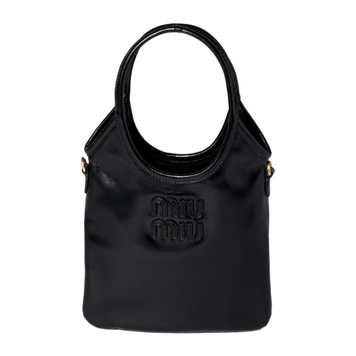 Miu Miu IVY leather handbagBagsMiu MiuDPUS Designer Outlet1541242052998057627382875BlackMiu Miu IVY leather handbag