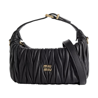 Miu Miu Matelassé Nappa Leather PouchBagsMiu MiuDPUS Designer Outlet1541262105128057627353790BlackMiu Miu Matelassé Nappa Leather Pouch