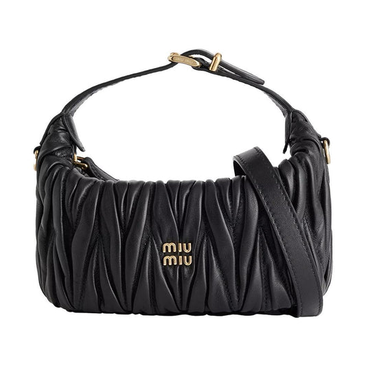 Miu Miu Matelassé Nappa Leather PouchBagsMiu MiuDPUS Designer Outlet1541262105128057627353790BlackMiu Miu Matelassé Nappa Leather Pouch