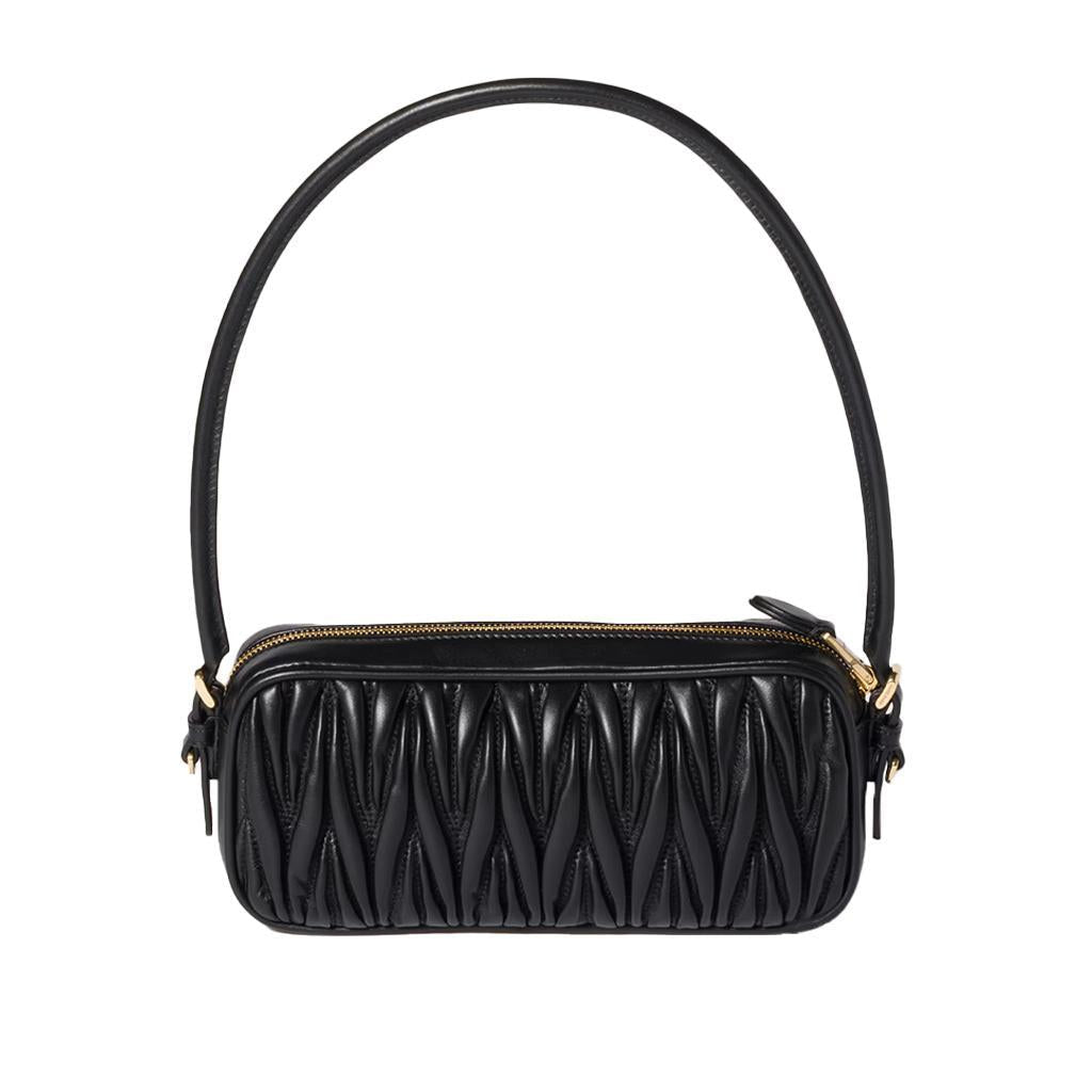 Miu Miu Matelassé Nappa Leather PouchBagsMiu MiuDPUS Designer Outlet1541267853488056811127735BlackMiu Miu Matelassé Nappa Leather Pouch