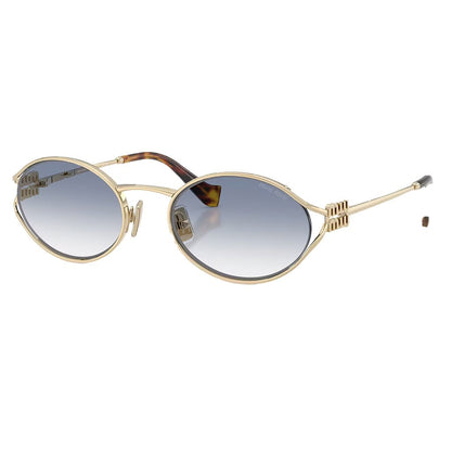Miu Miu Signature Mini SunglassesSunglassesMiu MiuDPUS Designer Outlet080562628861378056262886137Pale GoldMiu Miu Signature Mini Sunglasses