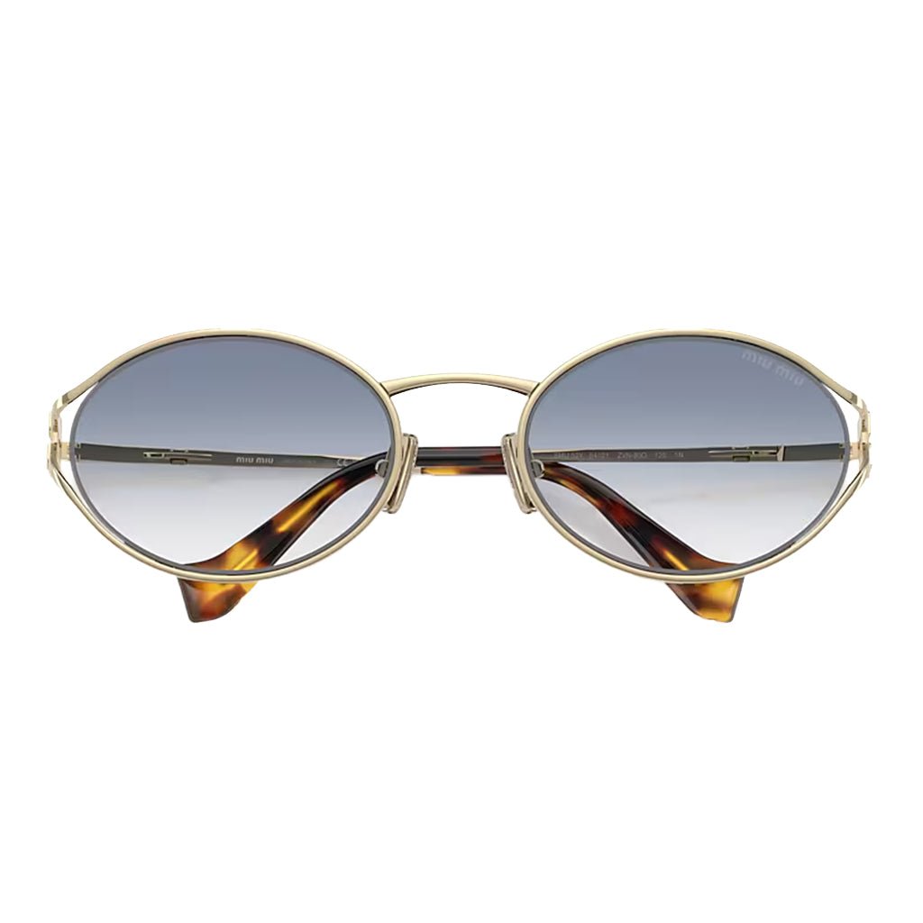 Miu Miu Signature Mini SunglassesSunglassesMiu MiuDPUS Designer Outlet080562628861378056262886137Pale GoldMiu Miu Signature Mini Sunglasses