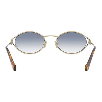 Miu Miu Signature Mini SunglassesSunglassesMiu MiuDPUS Designer Outlet080562628861378056262886137Pale GoldMiu Miu Signature Mini Sunglasses