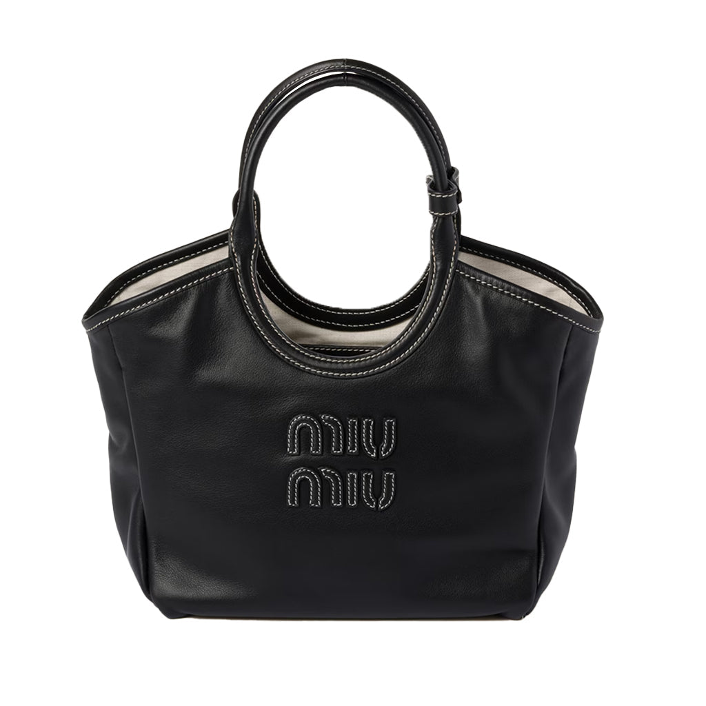 Miu Miu Small IVY Leather BagBagsMiu MiuDPUS Designer Outlet8057627565230BlackMiu Miu Small IVY Leather Bag