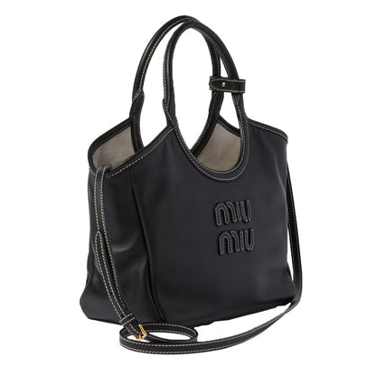 Miu Miu Small IVY Leather BagBagsMiu MiuDPUS Designer Outlet8057627565230BlackMiu Miu Small IVY Leather Bag