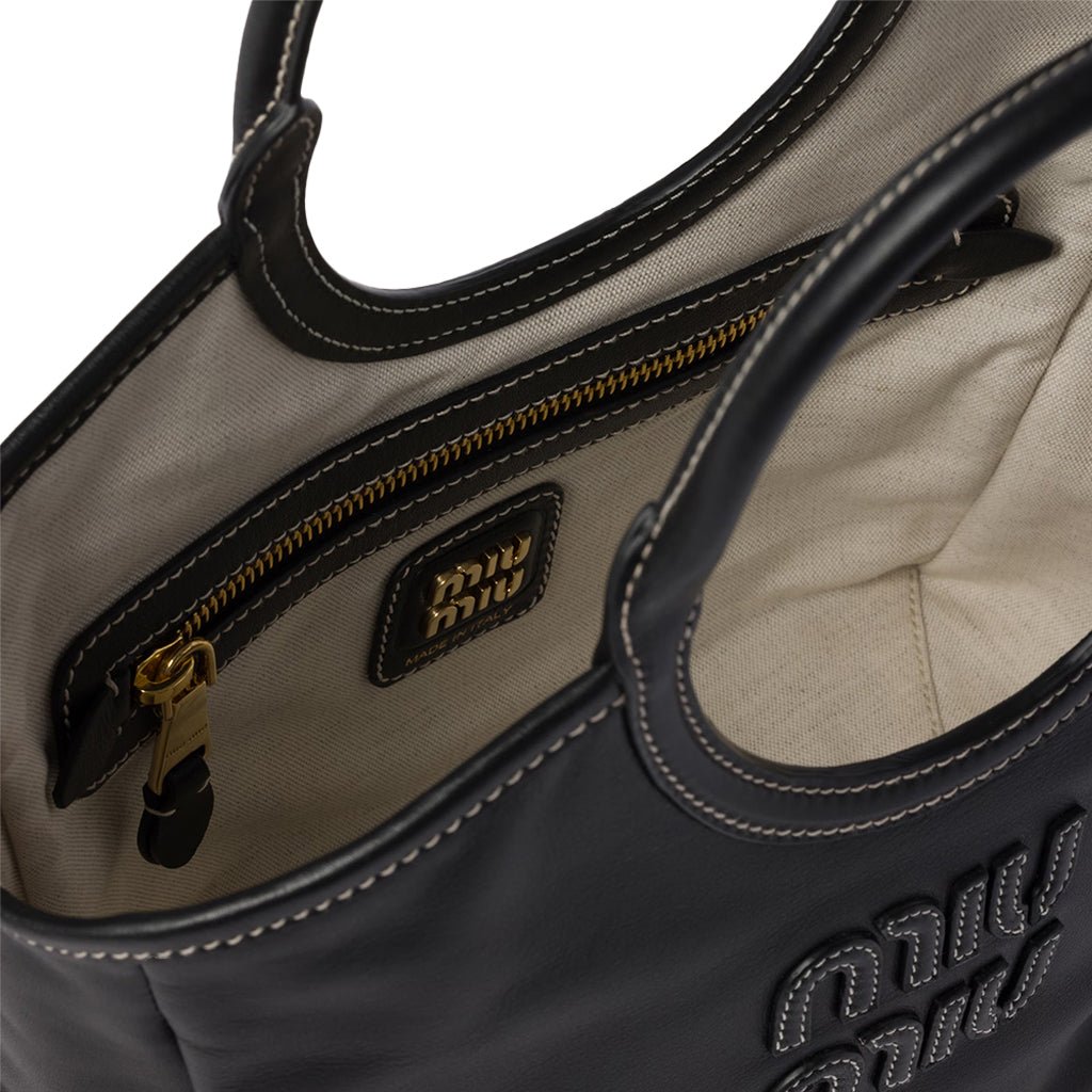 Miu Miu Small IVY Leather BagBagsMiu MiuDPUS Designer Outlet8057627565230BlackMiu Miu Small IVY Leather Bag