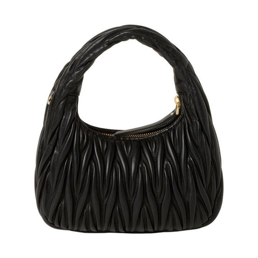 Miu Miu Wander Matelassé Nappa Leather HoboBagsMiu MiuDPUS Designer Outlet1541222048368050242532038BlackMiu Miu Wander Matelassé Nappa Leather Hobo