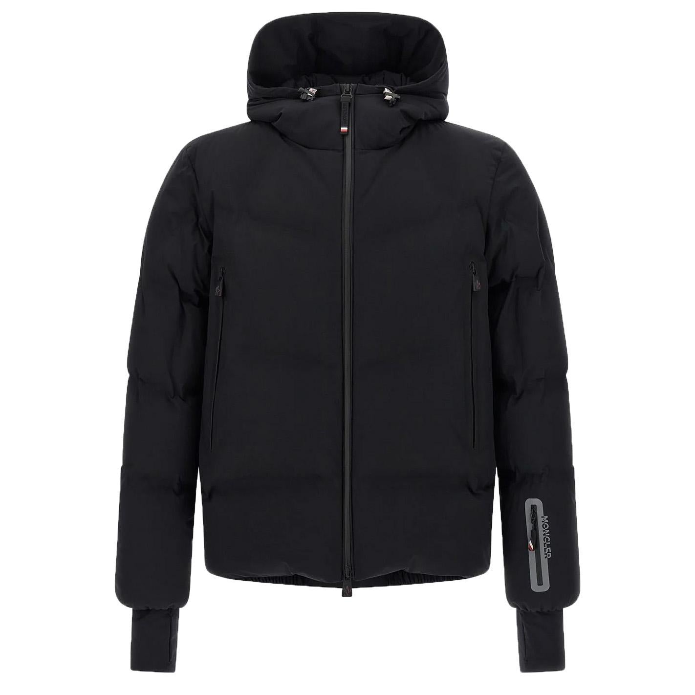 Moncler Angren Hooded Down Ski Jacket in BlackCoats & JacketsMonclerDPUS Designer Outlet1Moncler Angren Hooded Down Ski Jacket in Black