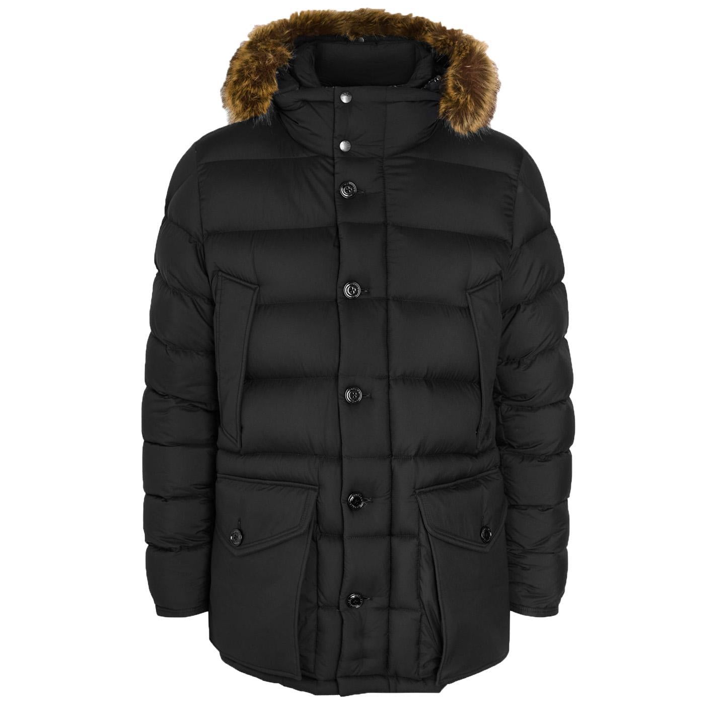 Moncler Clunye Hooded Mid - Length Down Jacket in BlackCoats & JacketsMonclerDPUS Designer Outlet80505929507732Moncler Clunye Hooded Mid - Length Down Jacket in Black