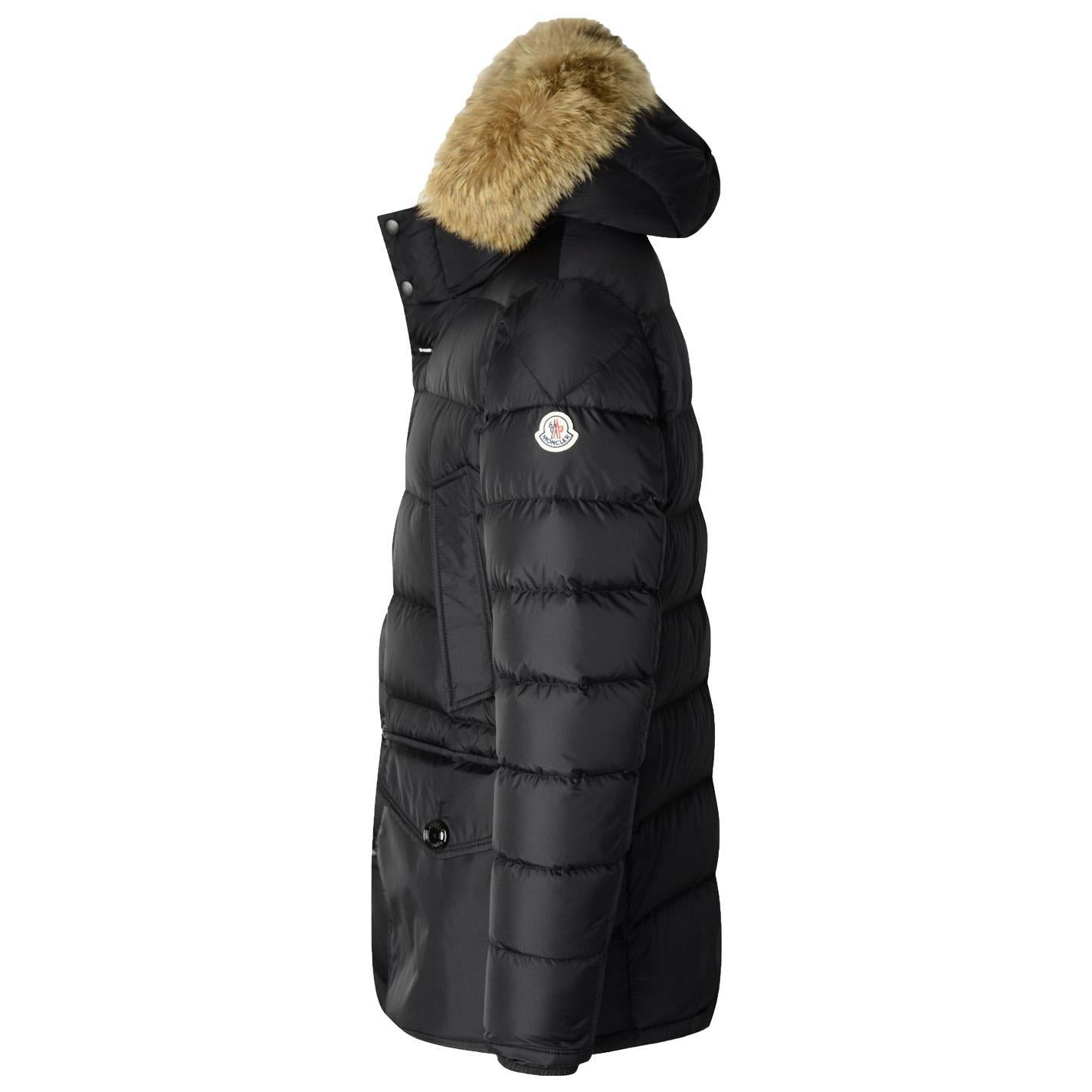 Moncler Clunye Hooded Mid - Length Down Jacket in BlackCoats & JacketsMonclerDPUS Designer Outlet80505929507732Moncler Clunye Hooded Mid - Length Down Jacket in Black