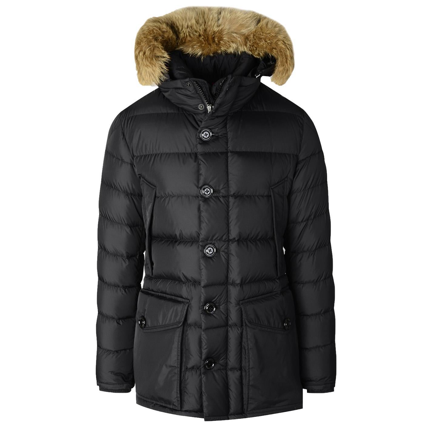 Moncler Clunye Hooded Mid - Length Down Jacket in BlackCoats & JacketsMonclerDPUS Designer Outlet80505929507732Moncler Clunye Hooded Mid - Length Down Jacket in Black