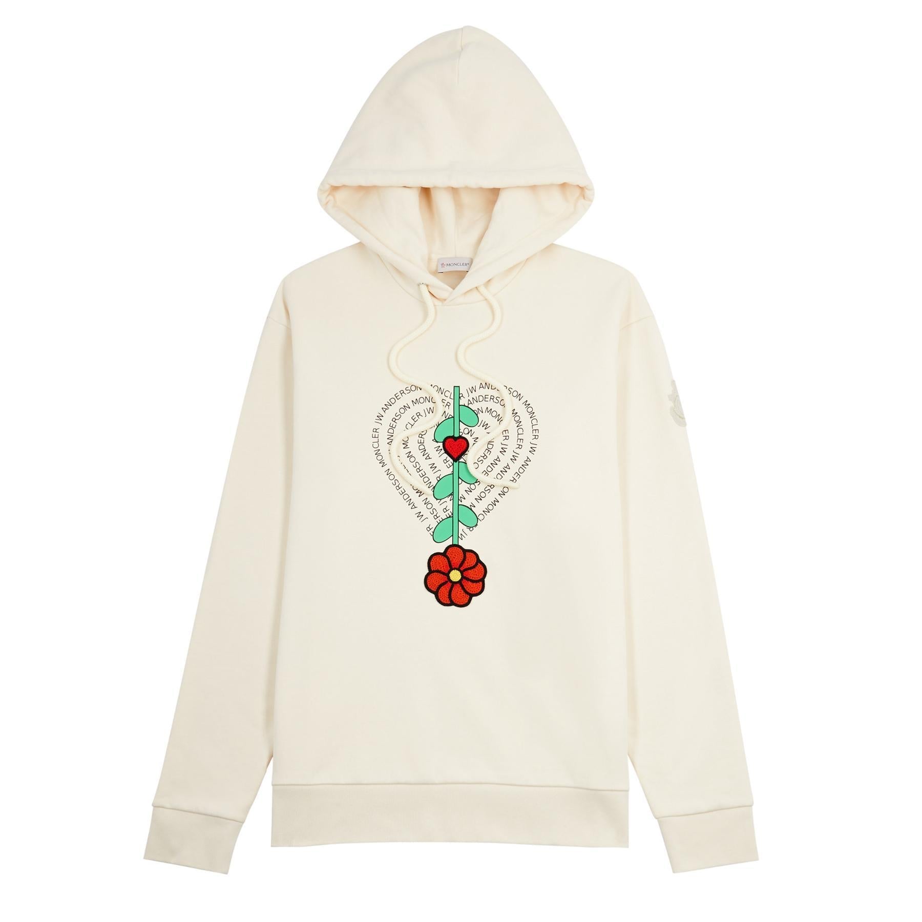 Moncler Genius X JW Anderson Hoodie in BeigeMonclerDPUS Designer Outlet203001214308053875121310SMoncler Genius X JW Anderson Hoodie in Beige