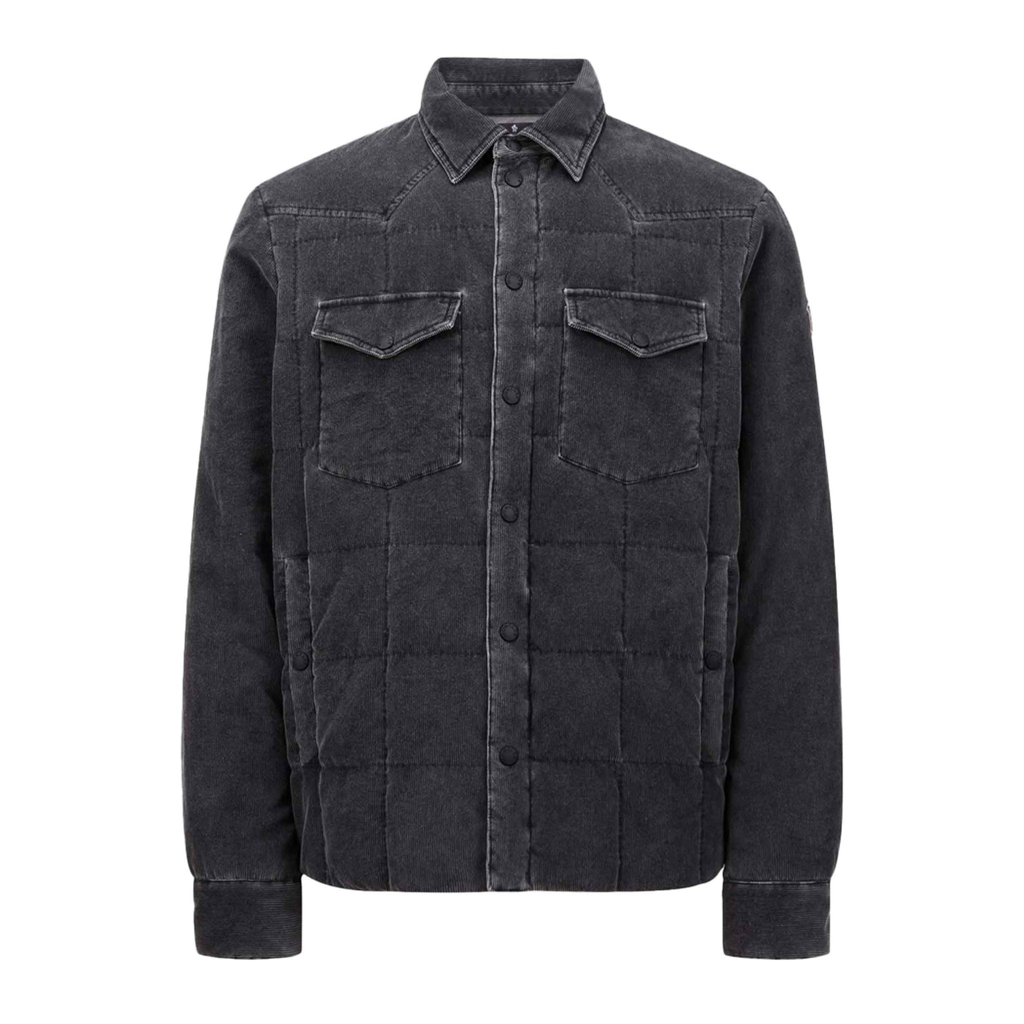 Moncler Grenoble Gelt Corduroy Shirt Jacket in Dark GreyCoats & JacketsMonclerDPUS Designer Outlet1Moncler Grenoble Gelt Corduroy Shirt Jacket in Dark Grey