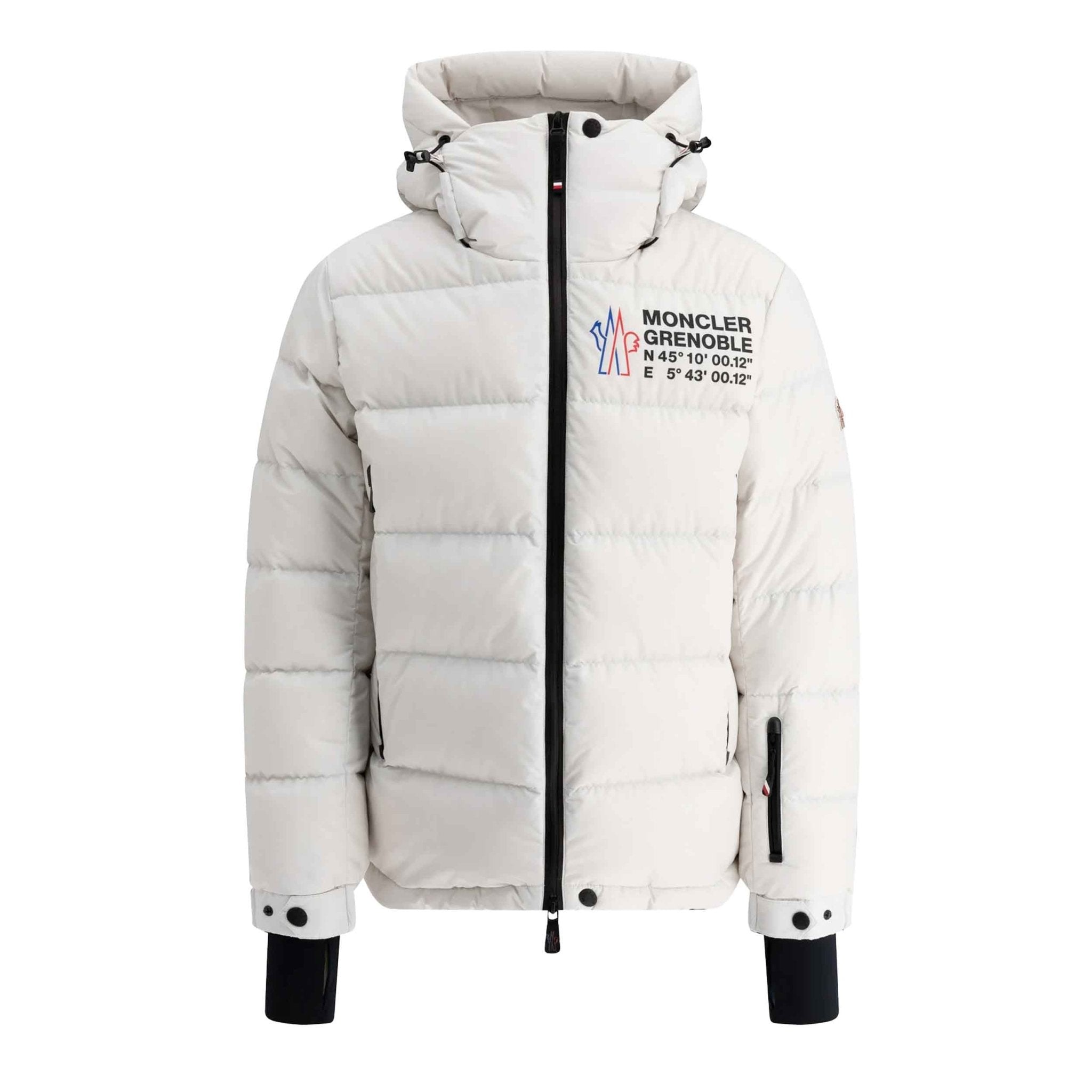 Moncler Grenoble Isorno Hooded Ski Down Jacket in WhiteCoats & JacketsMonclerDPUS Designer Outlet80557249356801Moncler Grenoble Isorno Hooded Ski Down Jacket in White