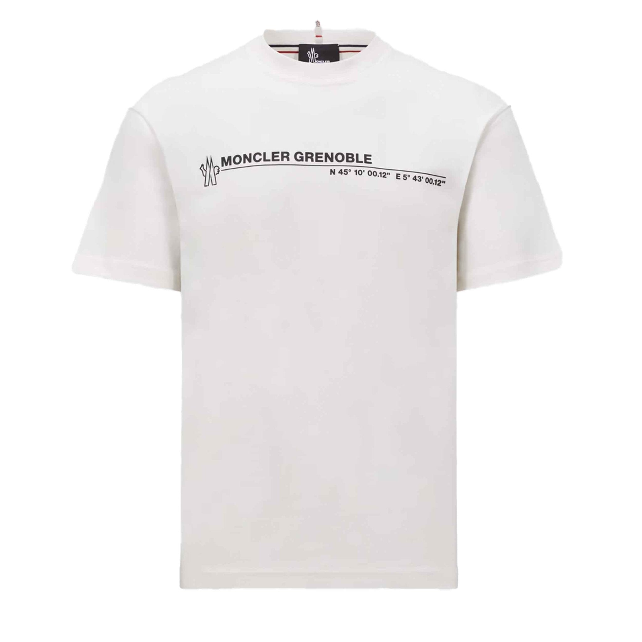 Moncler Grenoble Logo Cotton T-Shirt in WhiteT-ShirtsMonclerDPUS Designer Outlet8055724669493SMoncler Grenoble Logo Cotton T-Shirt in White