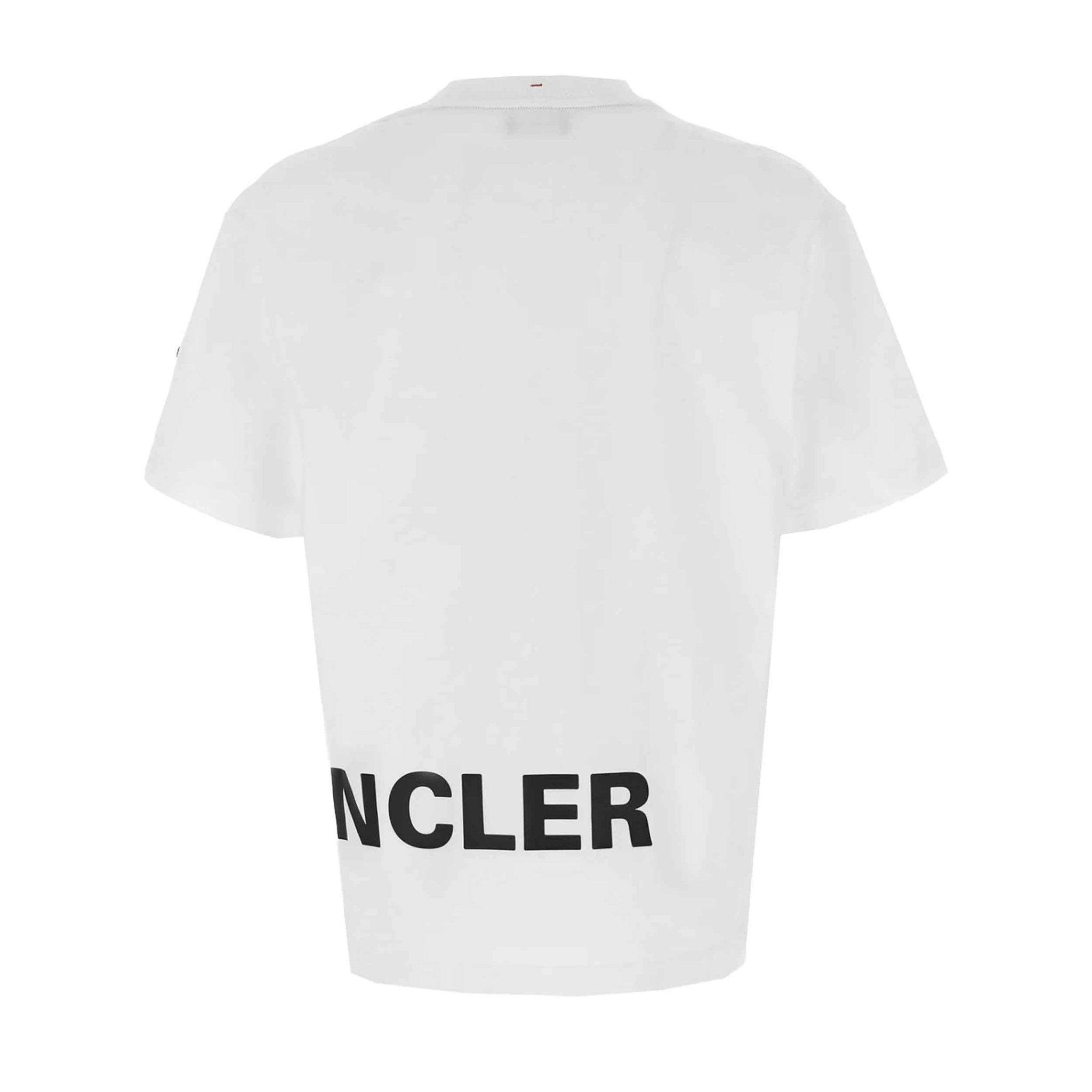 Moncler Grenoble Maxi Logo Cotton T-Shirt in WhiteT-ShirtsMonclerDPUS Designer Outlet8055724886494SMoncler Grenoble Maxi Logo Cotton T-Shirt in White