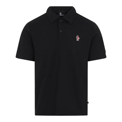 Moncler Grenoble Men's Logo Patch PoloT-ShirtMonclerDPUS Designer Outlet8053813908201BlackMMoncler Grenoble Men's Logo Patch Polo