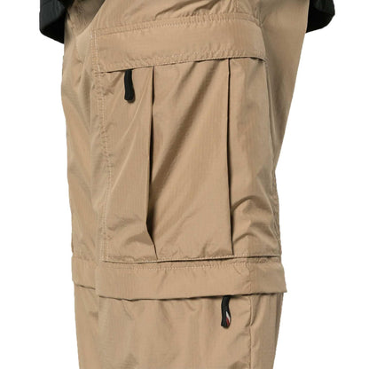 Moncler Grenoble Men's Nylon Cargo Trousers With Deatchable Panels in BeigeMonclerDPUS Designer Outlet203001211958055724266531MMoncler Grenoble Men's Nylon Cargo Trousers With Deatchable Panels in Beige