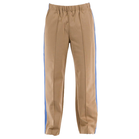 Moncler Grenoble Men's Trackpants with Side Stripes in BeigeMonclerDPUS Designer Outlet203001214748053875273828SMoncler Grenoble Men's Trackpants with Side Stripes in Beige