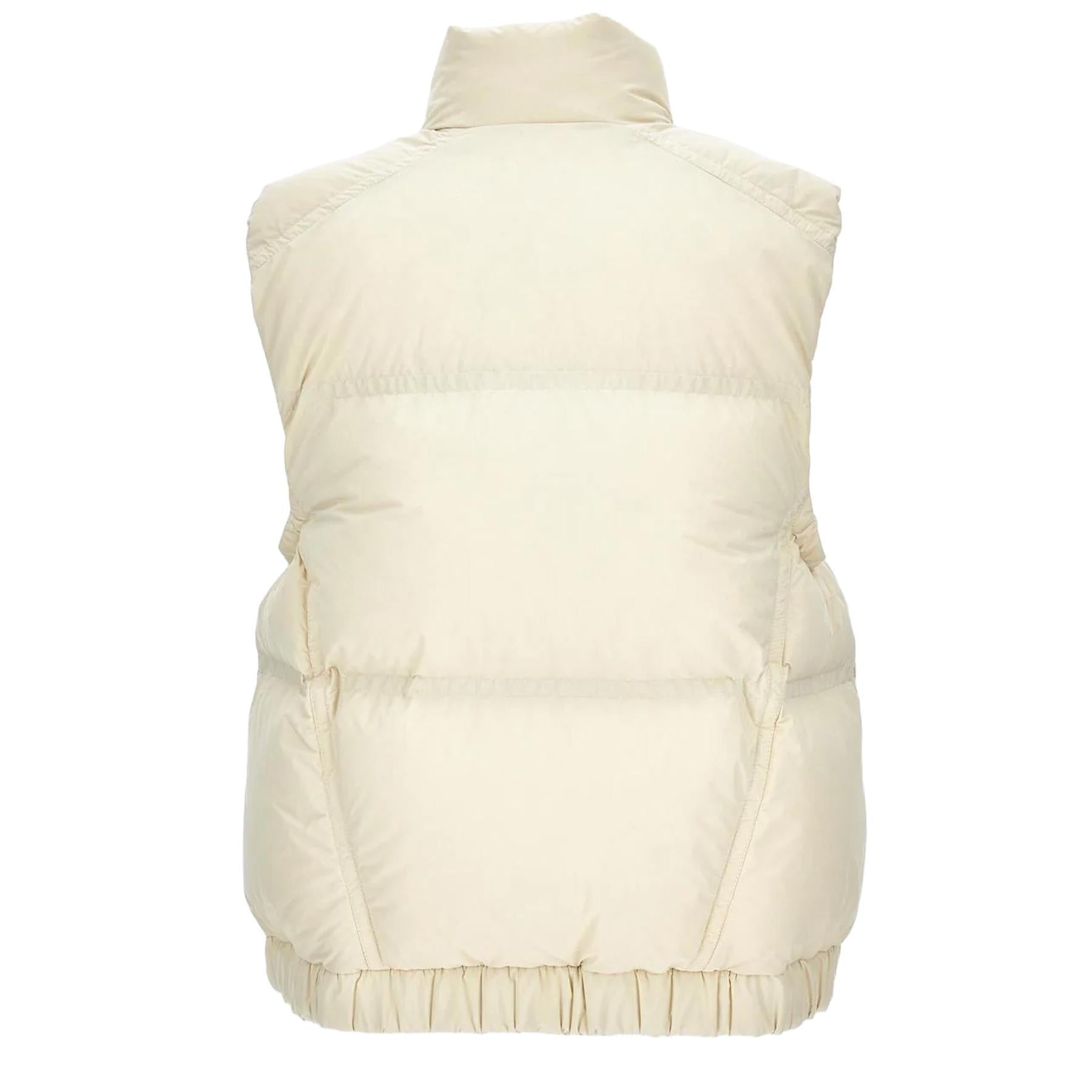 Moncler Grenoble Women's Baise Down Gilet in IvoryMonclerDPUS Designer Outlet2030011012080538132242640Moncler Grenoble Women's Baise Down Gilet in Ivory