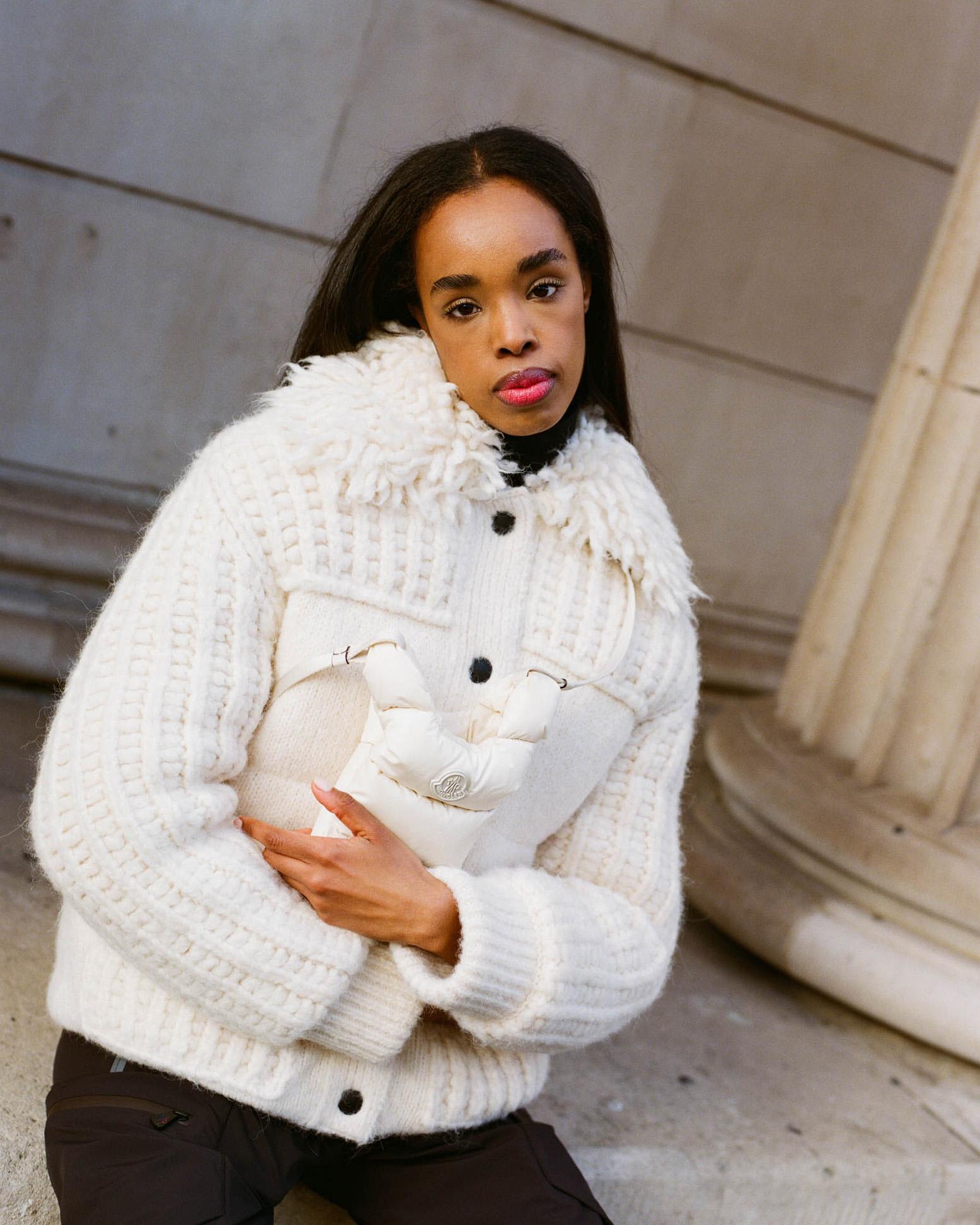 Moncler Grenoble Women's Hillehorn Cardigan in Ivory – DPUS