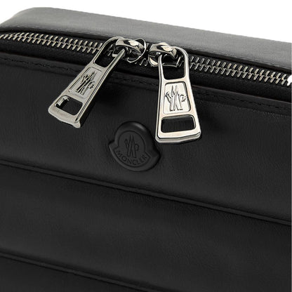 Moncler Horizontal Crossbody Leather Bag in BlackMonclerDPUS Designer Outlet203001213818055724767045Moncler Horizontal Crossbody Leather Bag in Black