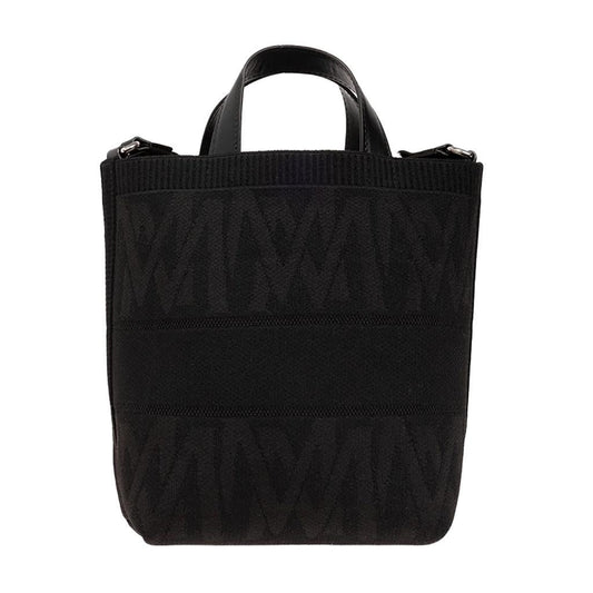 Moncler Logo Jacquard Knit Tote Bag in BlackMonclerDPUS Designer Outlet203001213738053875851729Moncler Logo Jacquard Knit Tote Bag in Black