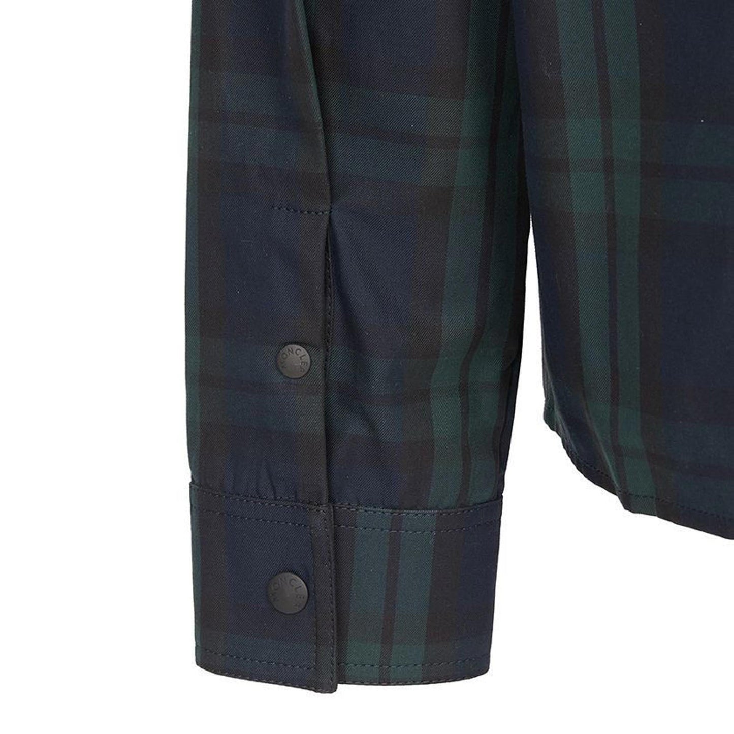Moncler Men's Checked Overshirt in Navy/ GreenOvershirtMonclerDPUS Designer Outlet203001212428050592819995SMoncler Men's Checked Overshirt in Navy/ Green