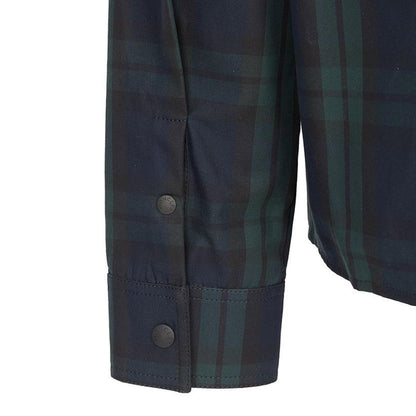 Moncler Men's Checked Overshirt in Navy/ GreenOvershirtMonclerDPUS Designer Outlet203001212428050592819995SMoncler Men's Checked Overshirt in Navy/ Green