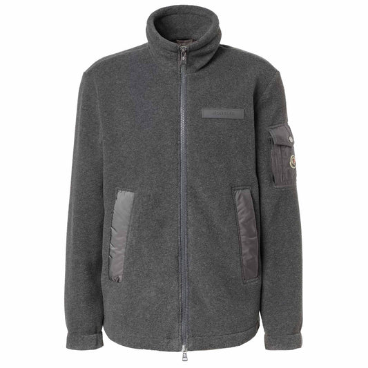 Moncler Men's Full Zip Fleece in GreyMonclerDPUS Designer Outlet203001214628053813120825SMoncler Men's Full Zip Fleece in Grey
