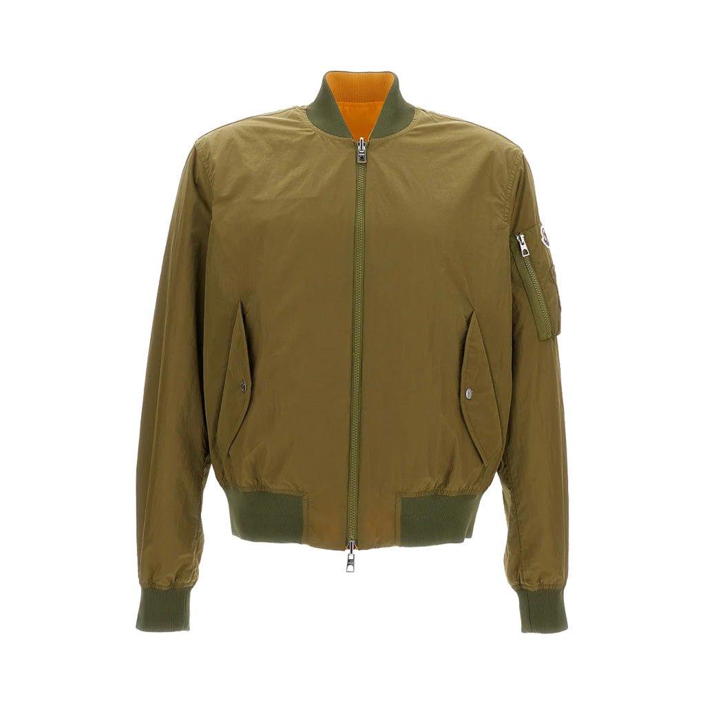 [Moncler] Men's Locovez Reversible Bomber JacketCoats & JacketsMonclerDPUS Designer OutletL10911A001115995F-81P-28053819012100Medium Green2[Moncler] Men's Locovez Reversible Bomber Jacket