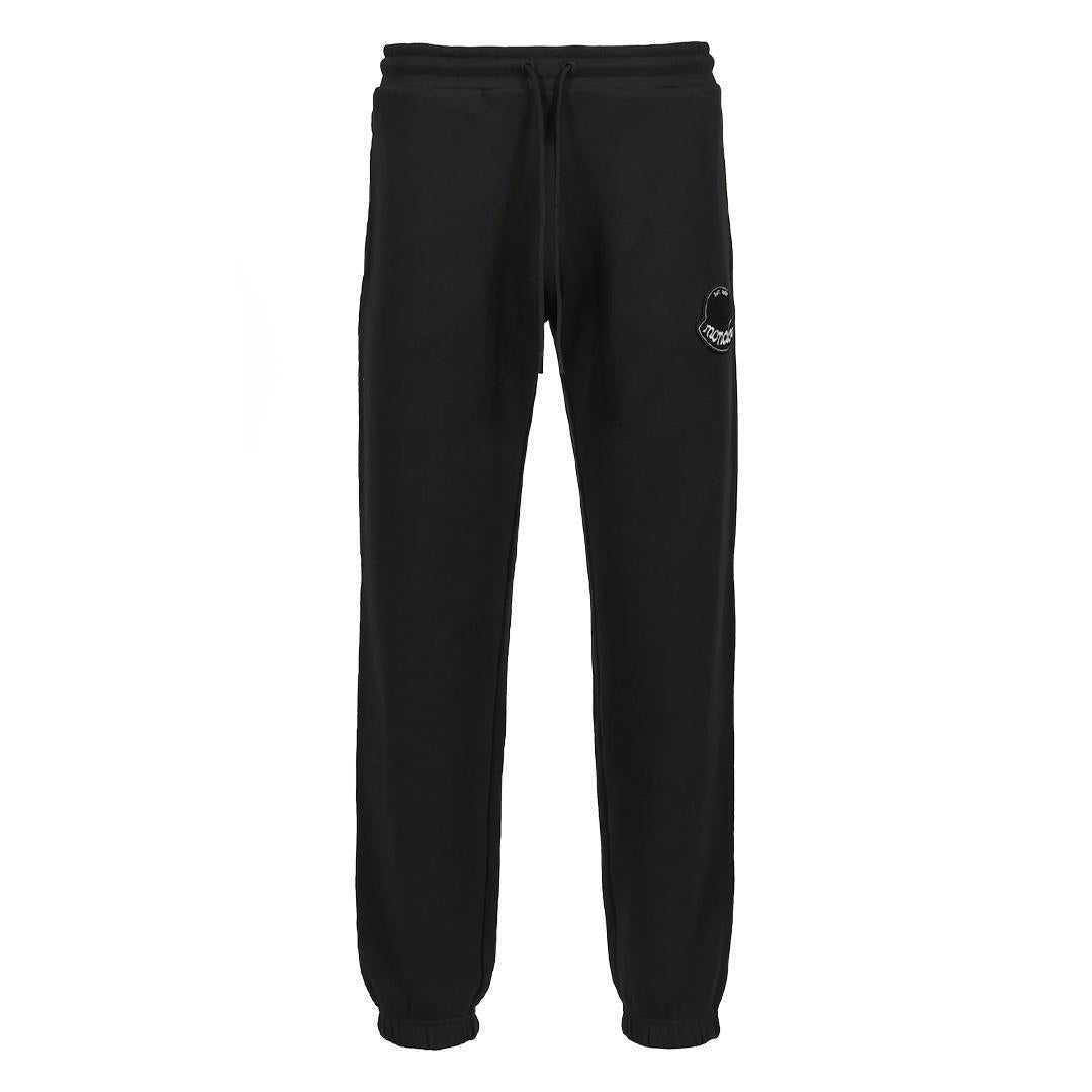 Moncler Men's Logo Sweatpants in BlackSweatpantsMonclerDPUS Designer Outlet8053813080570MMoncler Men's Logo Sweatpants in Black