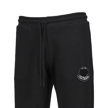 Moncler Men's Logo Sweatpants in BlackSweatpantsMonclerDPUS Designer Outlet8053813080570MMoncler Men's Logo Sweatpants in Black