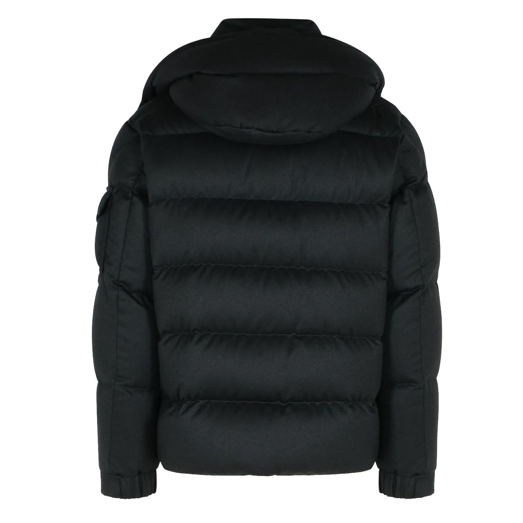 Moncler Men's Maya 70 Hooded Wool Flannel Short Down Jacket in BlackCoats & JacketsMonclerDPUS Designer Outlet2030008882880538133299456Moncler Men's Maya 70 Hooded Wool Flannel Short Down Jacket in Black