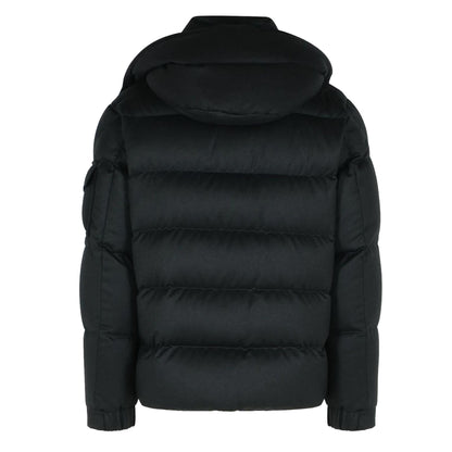 Moncler Men's Maya 70 Hooded Wool Flannel Short Down Jacket in BlackCoats & JacketsMonclerDPUS Designer Outlet2030008882880538133299456Moncler Men's Maya 70 Hooded Wool Flannel Short Down Jacket in Black