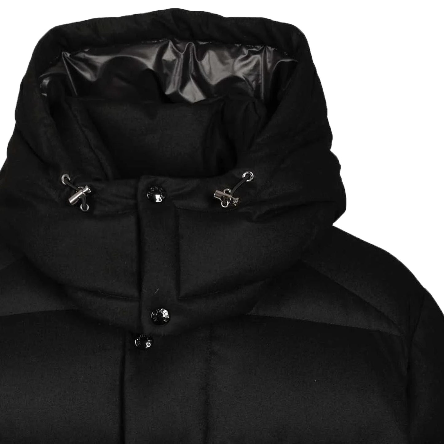 Moncler Men's Maya 70 Hooded Wool Flannel Short Down Jacket in BlackCoats & JacketsMonclerDPUS Designer Outlet2030008882880538133299456Moncler Men's Maya 70 Hooded Wool Flannel Short Down Jacket in Black