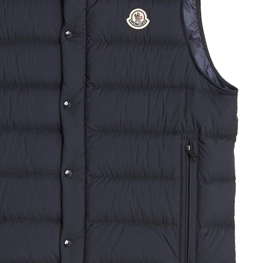 Moncler Men's Recycled Longue Saison Opaque Barthe VestCoats & JacketsMonclerDPUS Designer Outlet1A0002259YD7761S8050592299742NavySMoncler Men's Recycled Longue Saison Opaque Barthe Vest