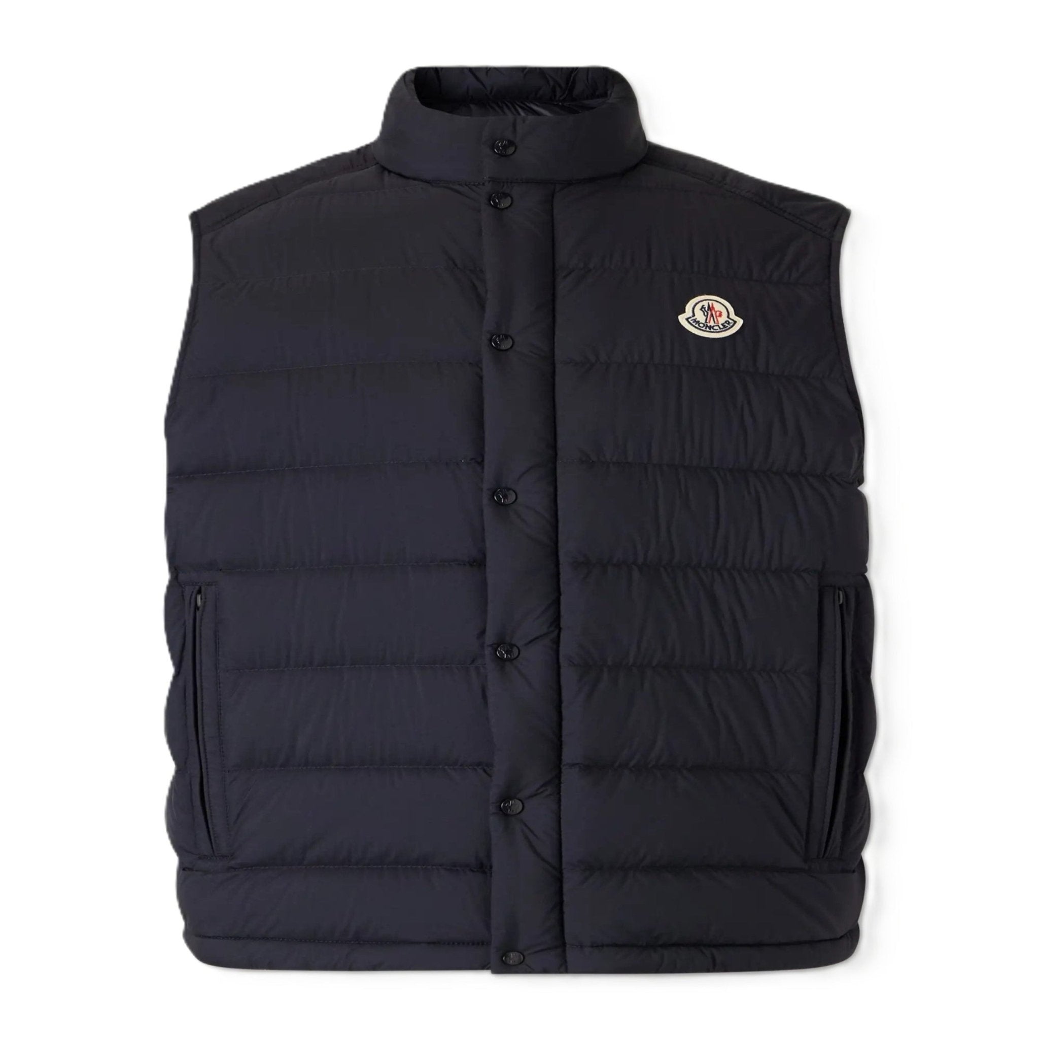 Moncler Men's Recycled Longue Saison Opaque Barthe VestCoats & JacketsMonclerDPUS Designer Outlet1A0002259YD7761S8050592299742NavySMoncler Men's Recycled Longue Saison Opaque Barthe Vest
