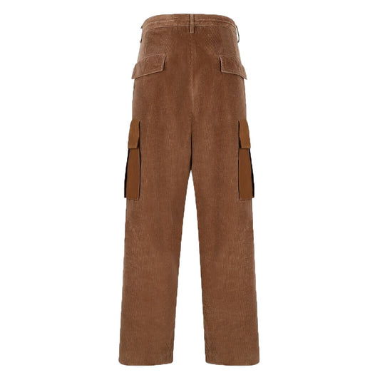 Moncler Men's Wide Leg Corduroy Trousers in BrownMonclerDPUS Designer Outlet20300121208805387575459446Moncler Men's Wide Leg Corduroy Trousers in Brown