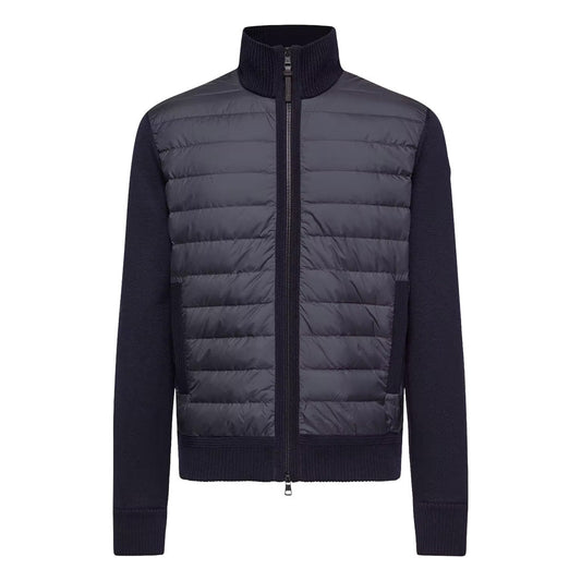 Moncler Men's Wool Padded Zip-Up CardiganKnitwearMonclerDPUS Designer OutletL10919B00018M1131-776-M8053813655457BlueMMoncler Men's Wool Padded Zip-Up Cardigan
