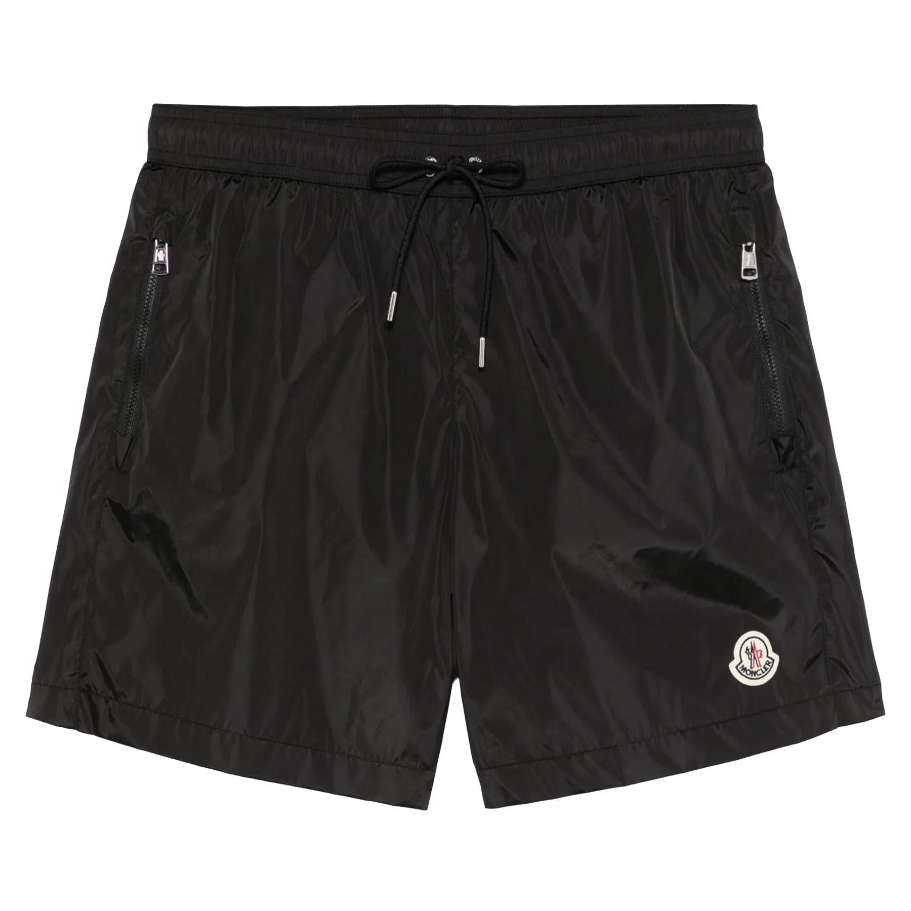Moncler Men's Zip Pocket Logo Patch Swim Shorts in BlackMonclerDPUS Designer Outlet203001212368050592786952SMoncler Men's Zip Pocket Logo Patch Swim Shorts in Black