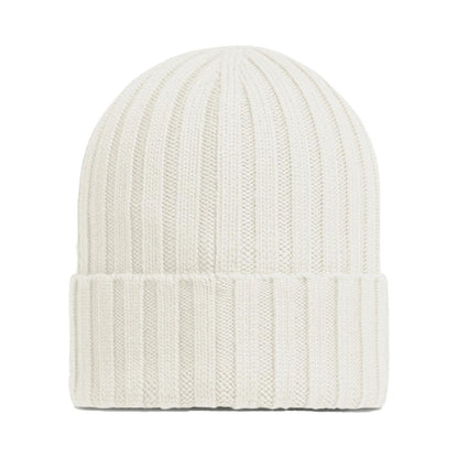 Moncler Ribbed Beanie in WhiteHatsMonclerDPUS Designer Outlet8050592606601UNIMoncler Ribbed Beanie in White